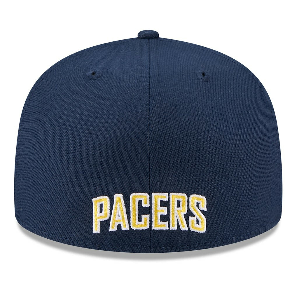 Indiana Pacers 2025 NBA Tip Off Split Panel 59FIFTY Fitted Hat White/Navy | New Era outlet