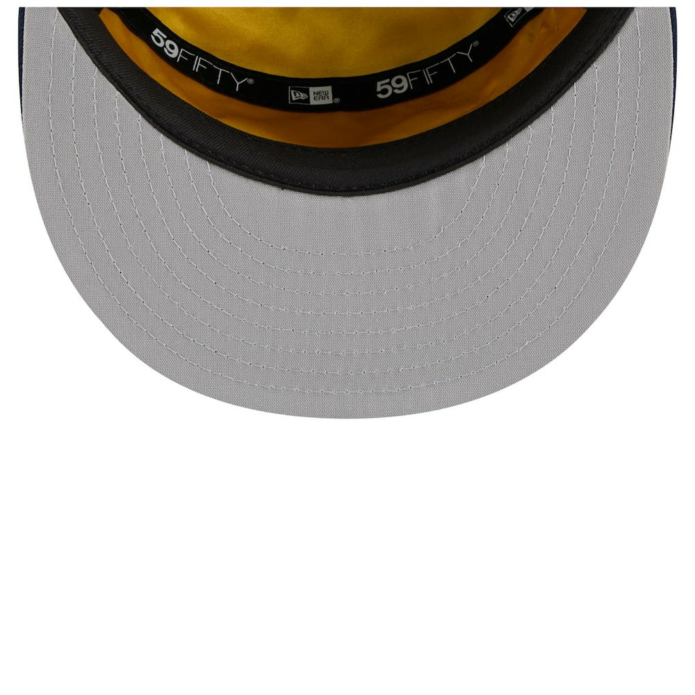 Indiana Pacers 2025 NBA Tip Off Split Panel 59FIFTY Fitted Hat White/Navy | New Era outlet
