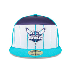 Charlotte Hornets 2025 NBA Tip Off Split Panel 59FIFTY Fitted Hat White/Teal | New Era online
