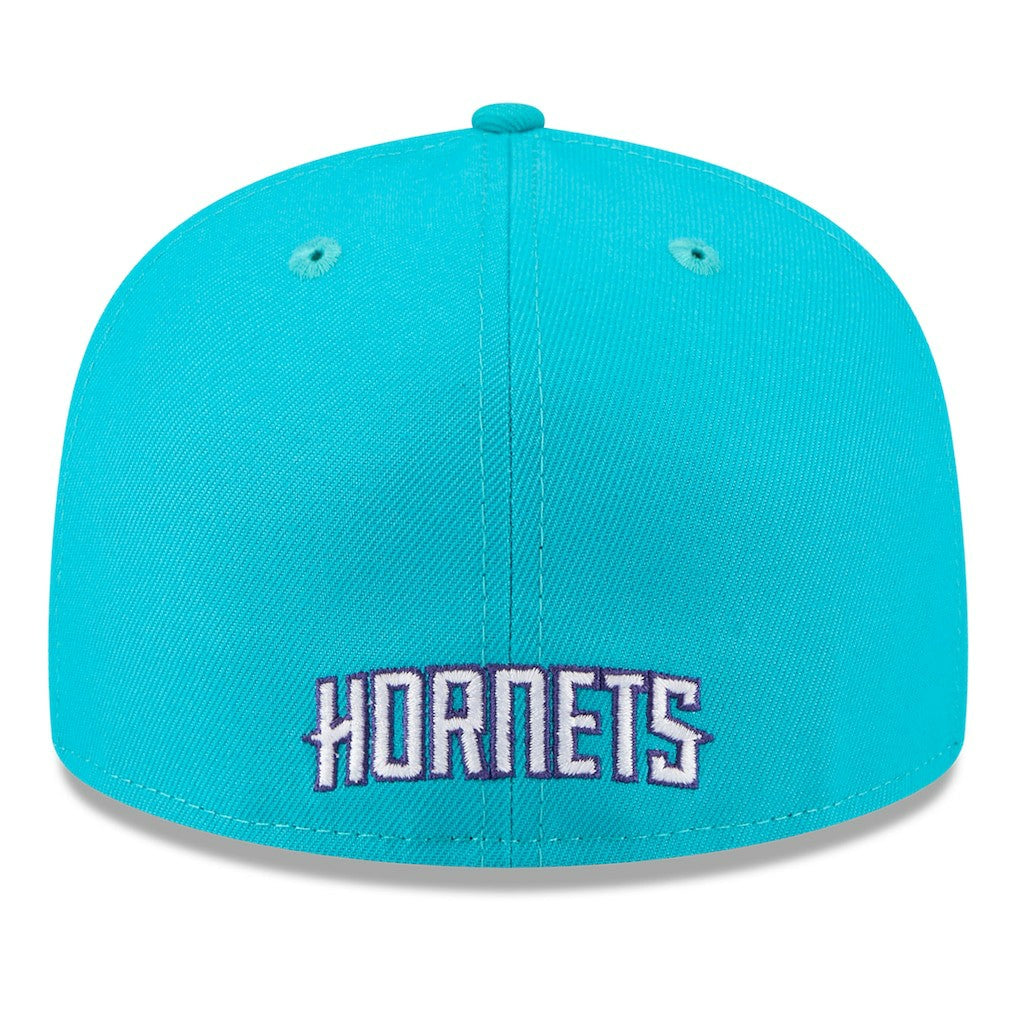 Charlotte Hornets 2025 NBA Tip Off Split Panel 59FIFTY Fitted Hat White/Teal | New Era online