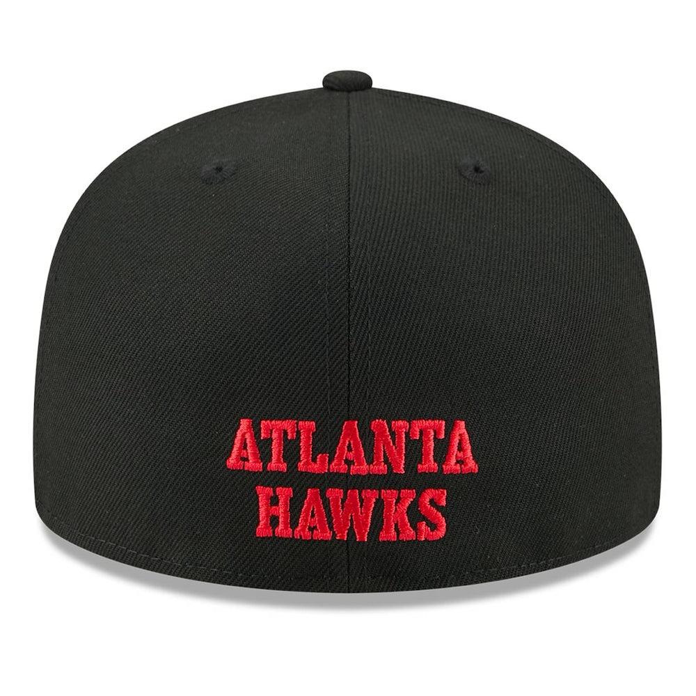 Atlanta Hawks 2025 NBA Tip Off Split Panel 59FIFTY Fitted Hat White/Black | New Era discount