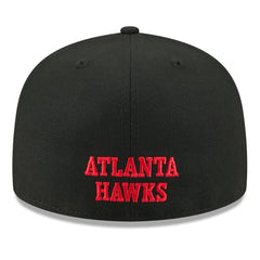 Atlanta Hawks 2025 NBA Tip Off Split Panel 59FIFTY Fitted Hat White/Black | New Era discount