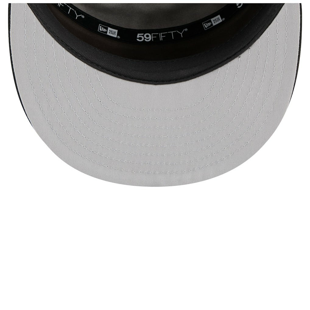 Brooklyn Nets 2025 NBA Tip Off Split Panel 59FIFTY Fitted Hat White/Black | New Era outlet