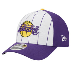 Los Angeles Lakers 2025 NBA Tip Off M-Crown A-Frame 9FORTY Adjustable Hat White/Purple | New Era discount