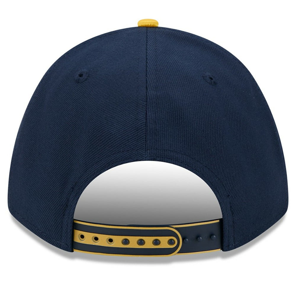 Indiana Pacers 2025 NBA Tip Off M-Crown A-Frame 9FORTY Adjustable Hat White/Navy | New Era Lifestyle