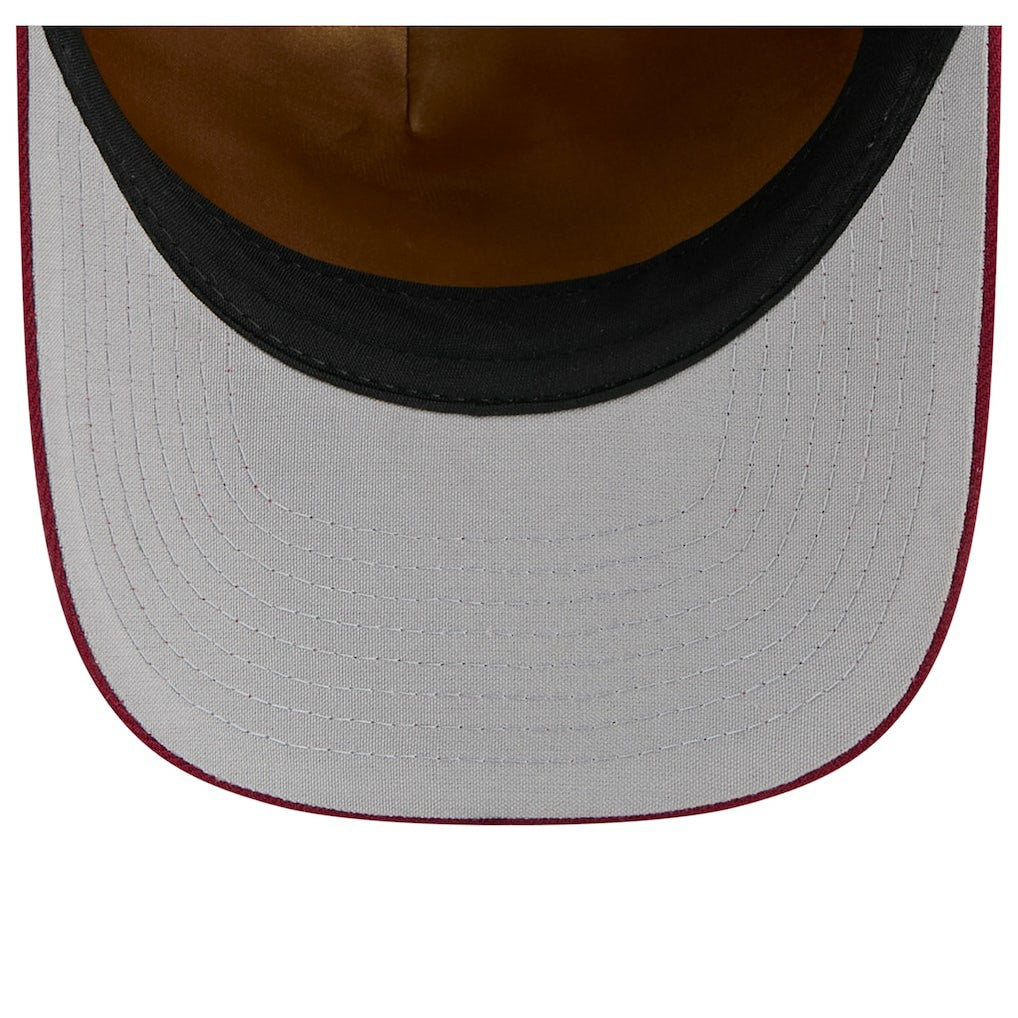 Cleveland Cavaliers 2025 NBA Tip Off M-Crown A-Frame 9FORTY Adjustable Hat for sale White/Wine | New Era Near Me