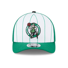 Boston Celtics 2025 NBA Tip Off M-Crown A-Frame 9FORTY Adjustable Hat White/Kelly Green | New Era Lifestyle
