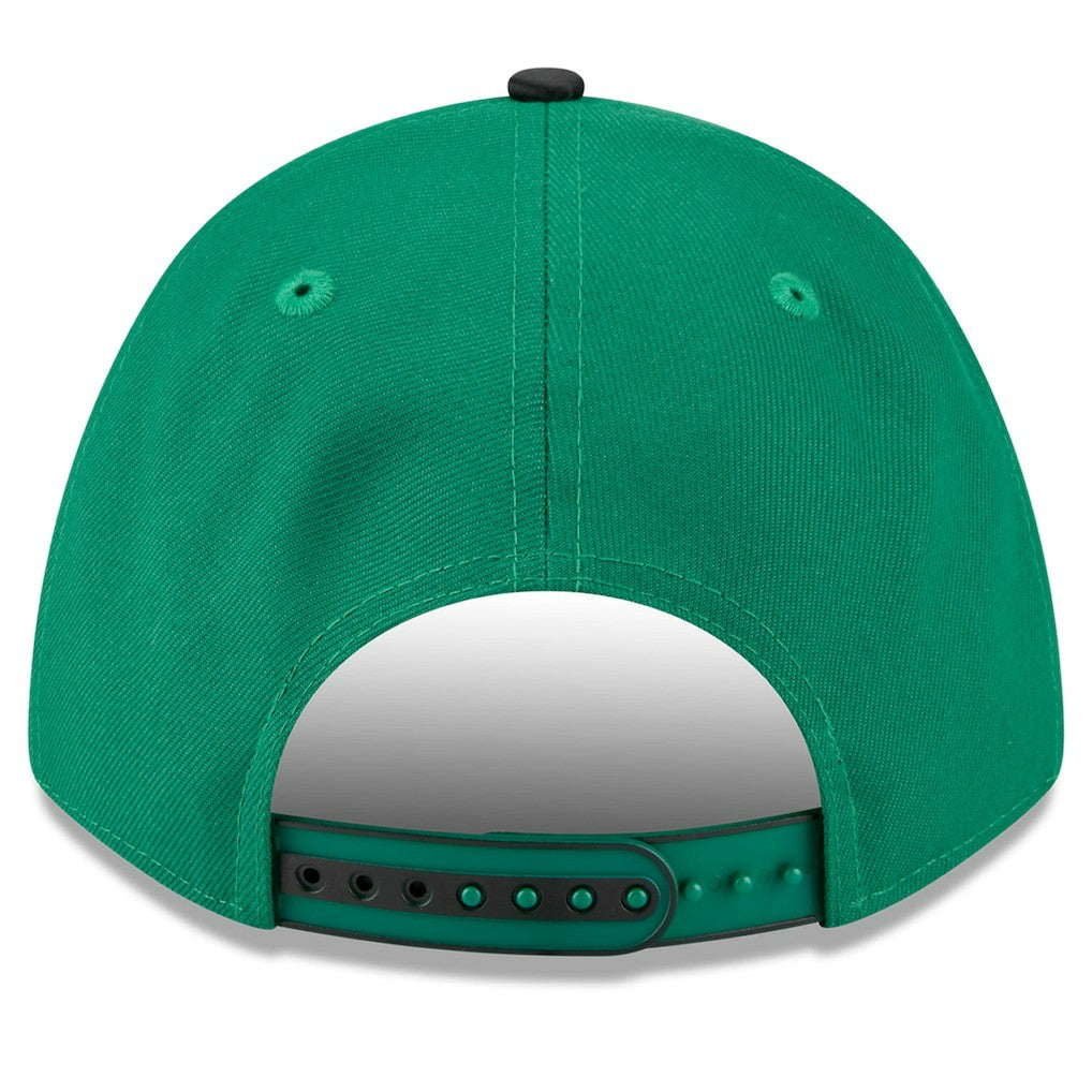 Boston Celtics 2025 NBA Tip Off M-Crown A-Frame 9FORTY Adjustable Hat White/Kelly Green | New Era Lifestyle