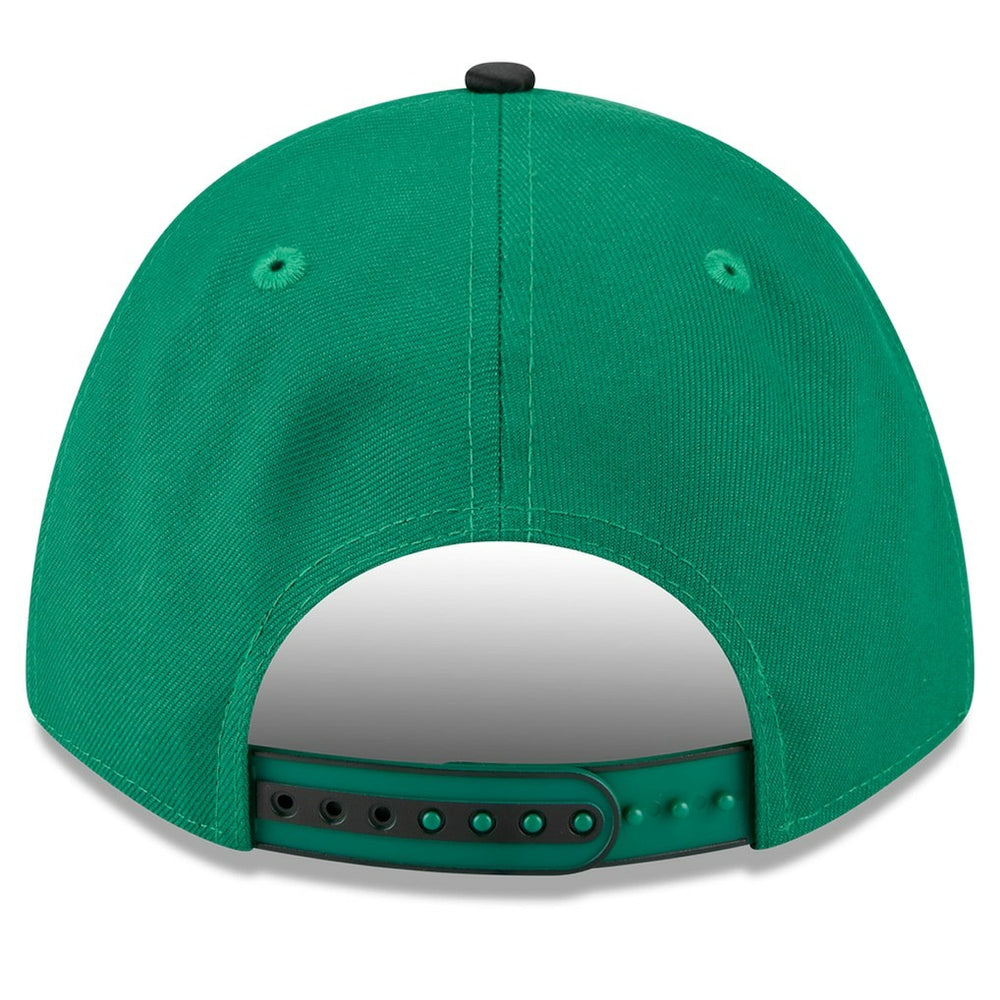 Boston Celtics 2025 NBA Tip Off M-Crown A-Frame 9FORTY Adjustable Hat White/Kelly Green | New Era Lifestyle