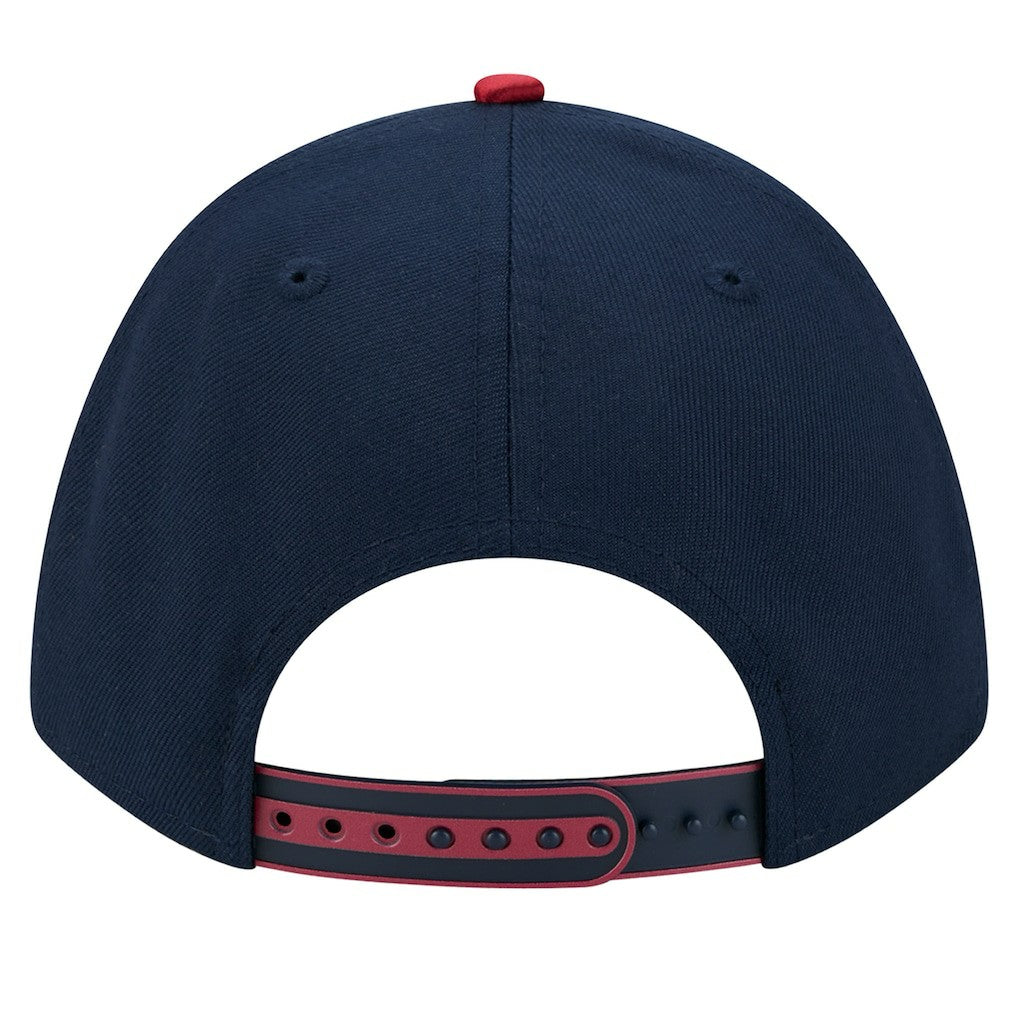 Denver Nuggets 2025 NBA Tip Off M-Crown A-Frame 9FORTY Adjustable Hat for sale White/Navy | New Era discount