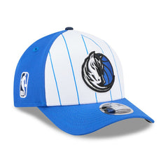 Dallas Mavericks 2025 NBA Tip Off M-Crown A-Frame 9FORTY Adjustable Hat for sale White/Blue | New Era for sale