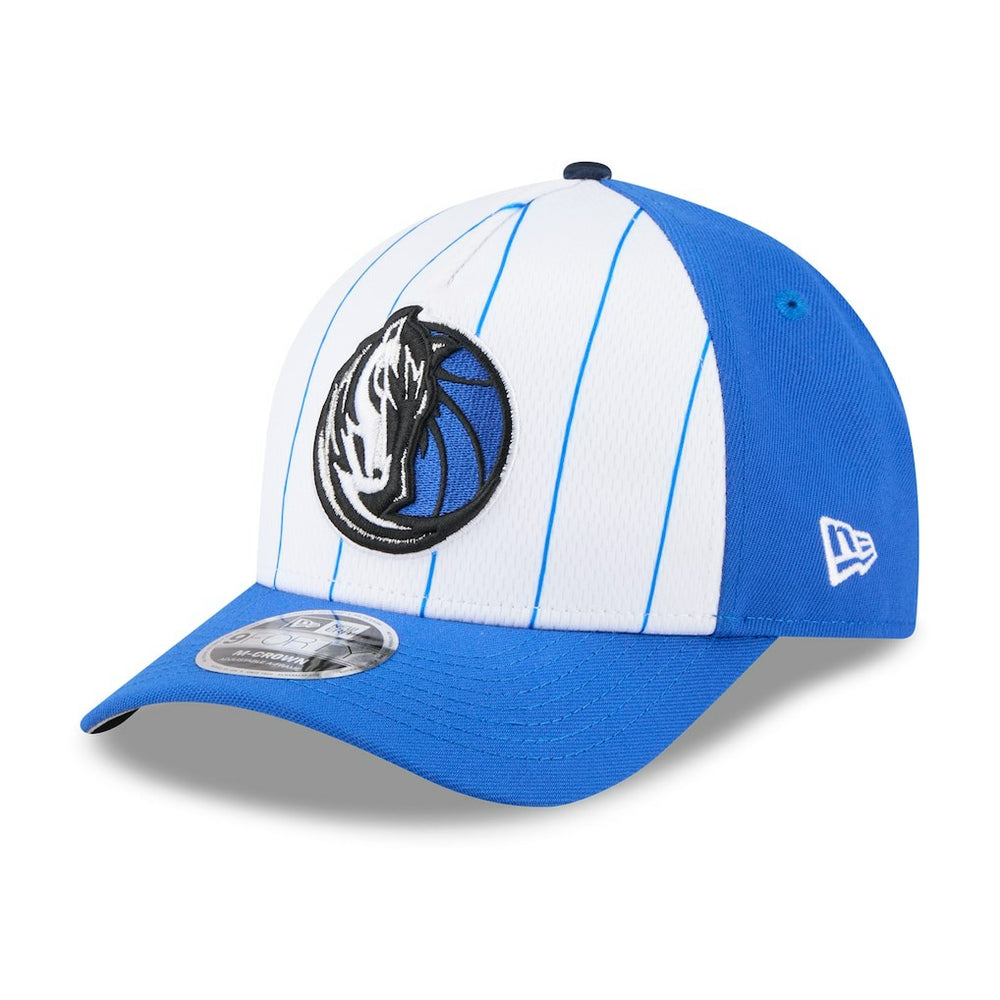 Dallas Mavericks 2025 NBA Tip Off M-Crown A-Frame 9FORTY Adjustable Hat for sale White/Blue | New Era for sale