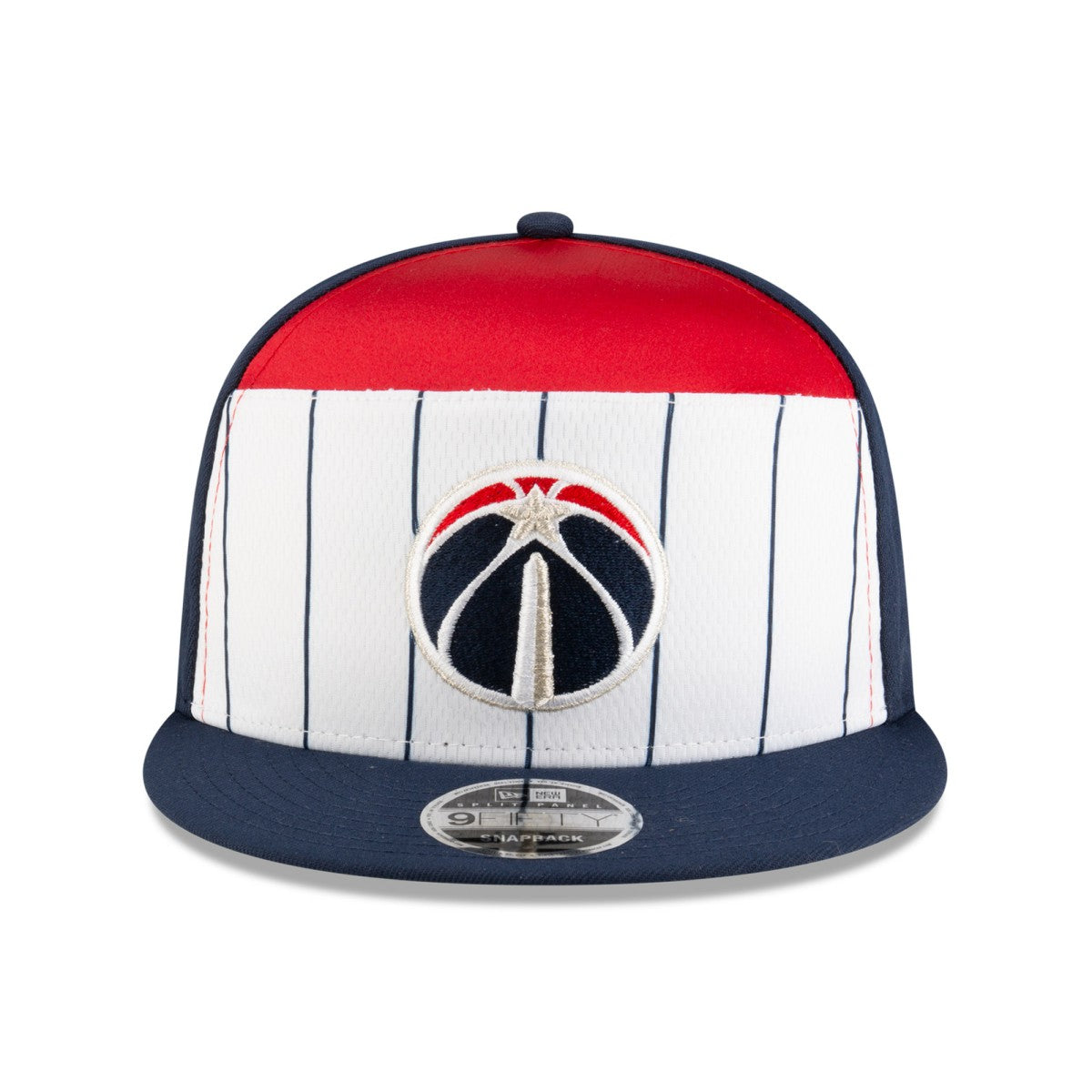 Washington Wizards 2025 NBA Tip Off Split Panel 9FIFTY Snapback Hat White/Navy | New Era discount