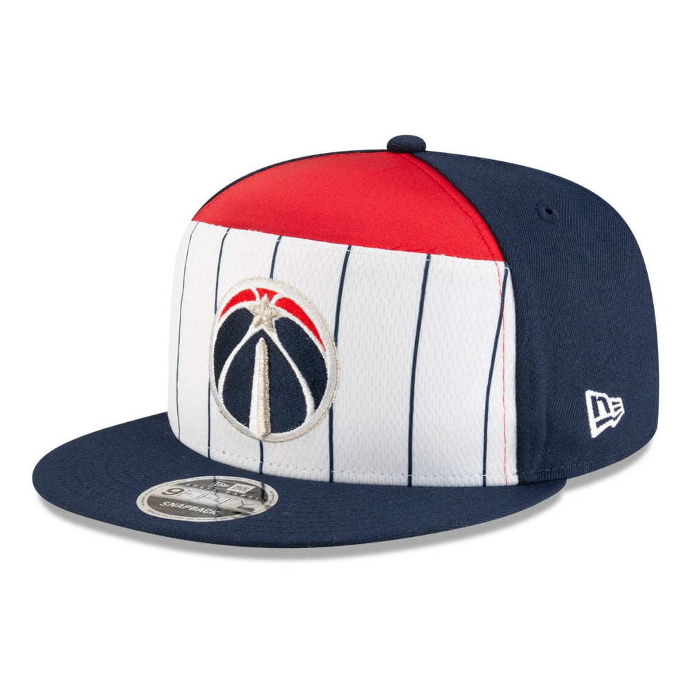 Washington Wizards 2025 NBA Tip Off Split Panel 9FIFTY Snapback Hat White/Navy | New Era discount