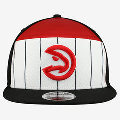 Atlanta Hawks 2025 NBA Tip Off Split Panel 9FIFTY Snapback Hat White/Red | New Era Near Me