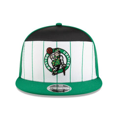 Boston Celtics 2025 NBA Tip Off Split Panel 9FIFTY Snapback Hat White/Kelly Green | New Era outlet