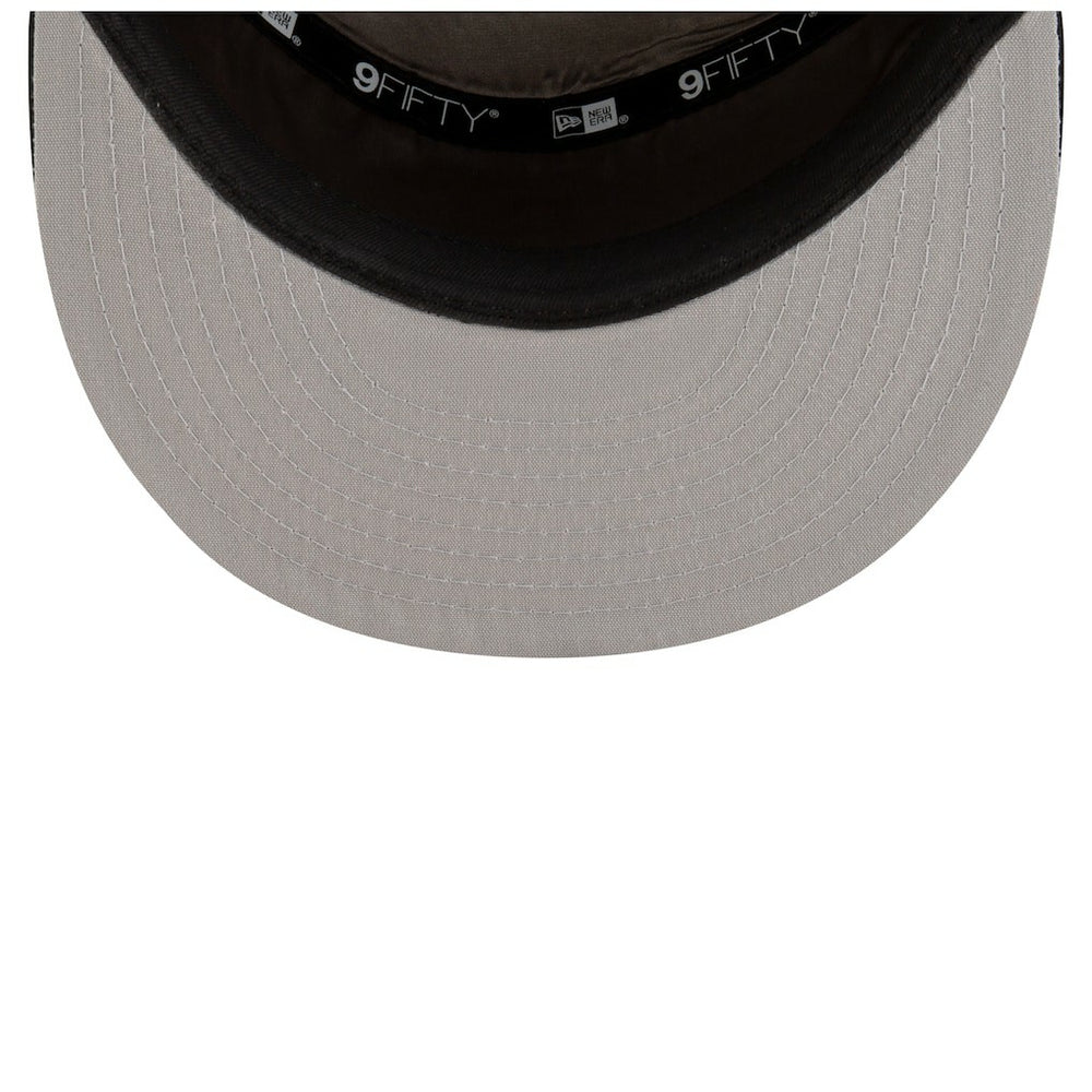 Brooklyn Nets 2025 NBA Tip Off Split Panel 9FIFTY Snapback Hat White/Black | New Era US