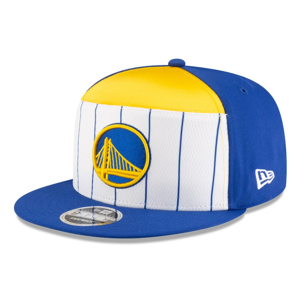 Golden State Warriors 2025 NBA Tip Off Split Panel 9FIFTY Snapback Hat for sale White/Royal | New Era outlet