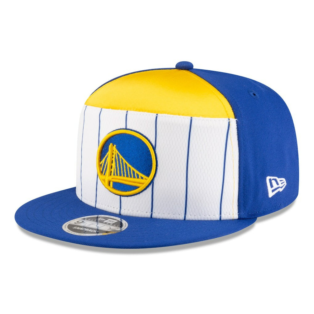 Golden State Warriors 2025 NBA Tip Off Split Panel 9FIFTY Snapback Hat for sale White/Royal | New Era outlet