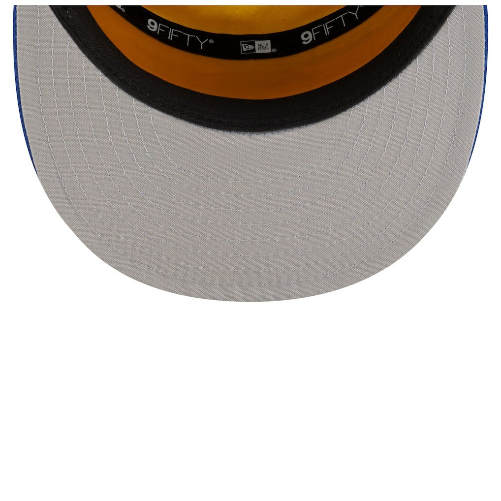 Golden State Warriors 2025 NBA Tip Off Split Panel 9FIFTY Snapback Hat for sale White/Royal | New Era outlet