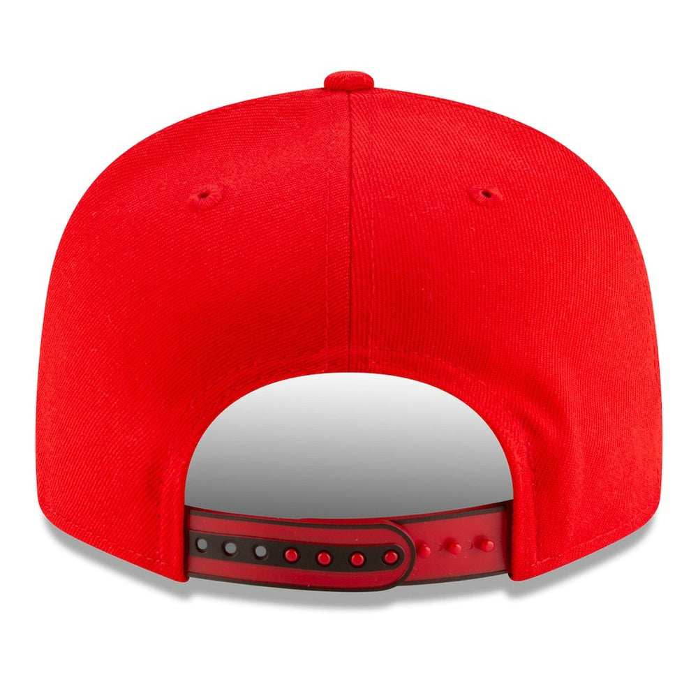 Houston Rockets 2025 NBA Tip Off Split Panel 9FIFTY Snapback Hat for sale White/Red | New Era US