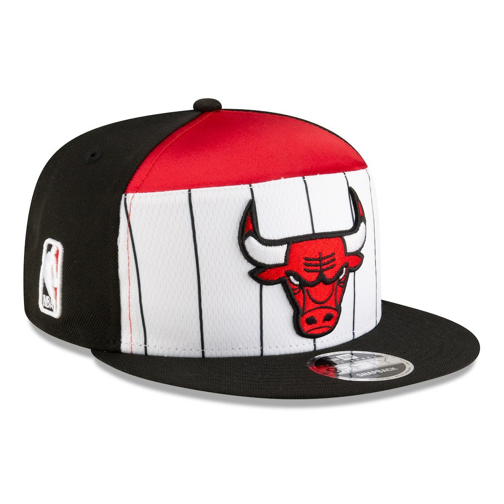 Chicago Bulls 2025 NBA Tip Off Split Panel 9FIFTY Snapback Hat White/Black | New Era online