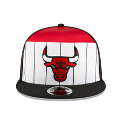 Chicago Bulls 2025 NBA Tip Off Split Panel 9FIFTY Snapback Hat White/Black | New Era online