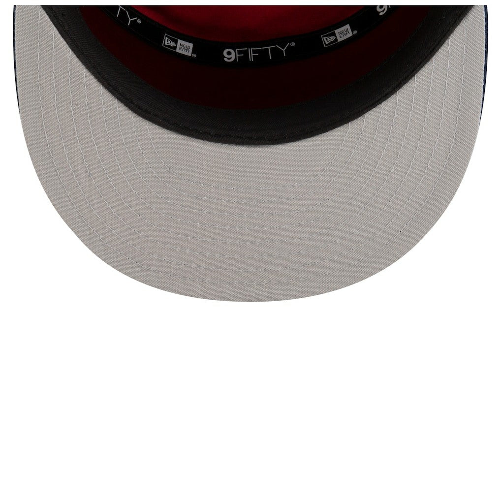 Denver Nuggets 2025 NBA Tip Off Split Panel 9FIFTY Snapback Hat for sale White/Navy | New Era online