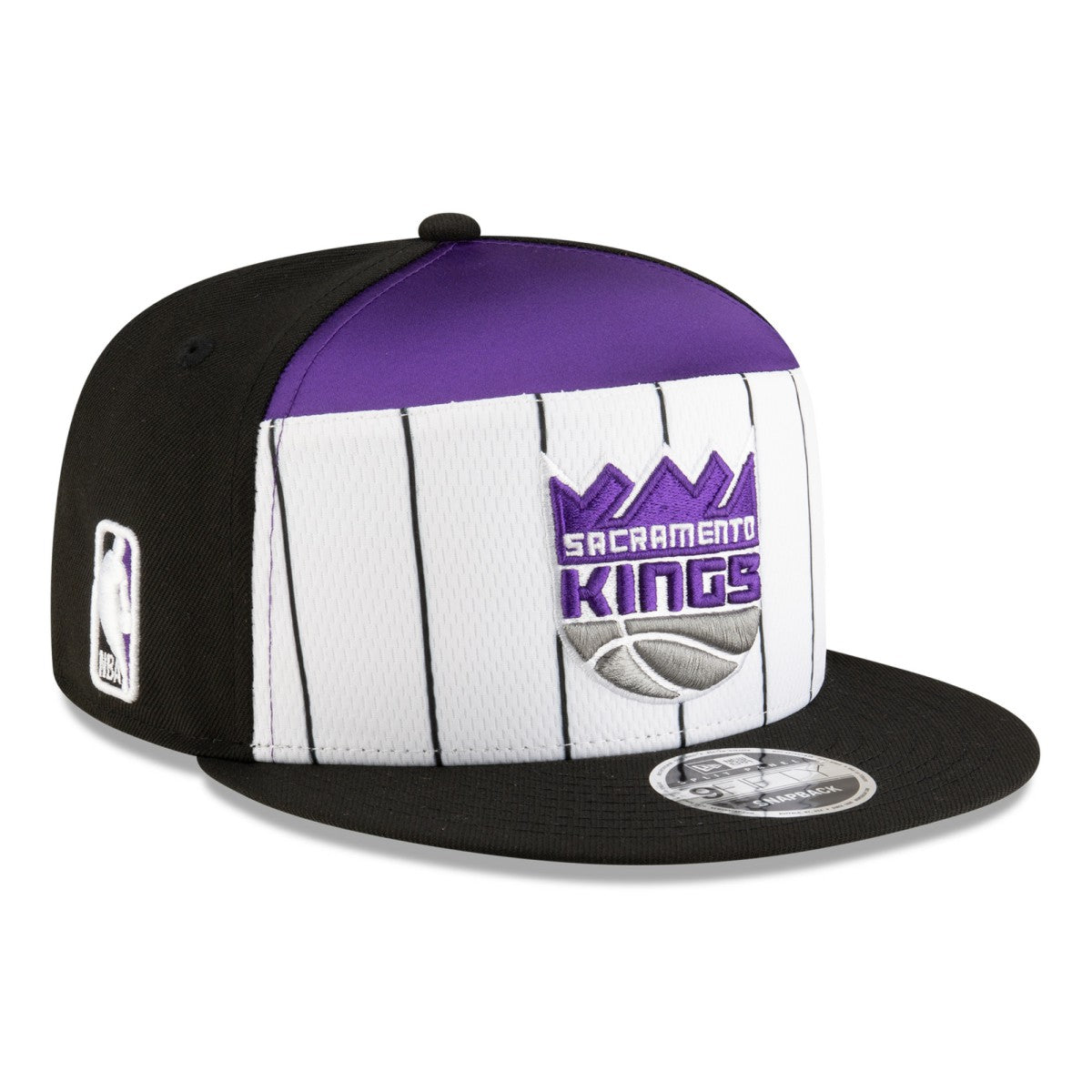 Sacramento Kings 2025 NBA Tip Off Split Panel 9FIFTY Snapback Hat White/Black | New Era outlet