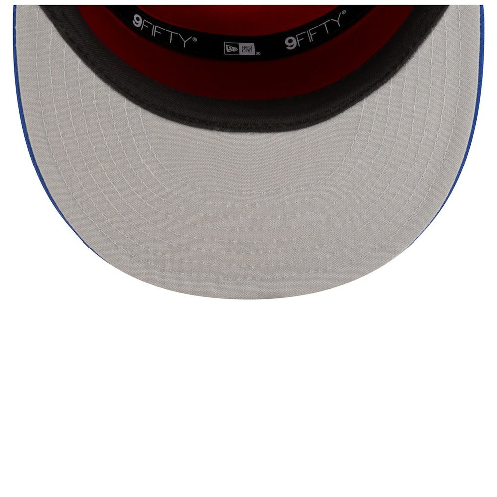 Philadelphia 76ers 2025 NBA Tip Off Split Panel 9FIFTY Snapback Hat White/Blue | New Era Lifestyle