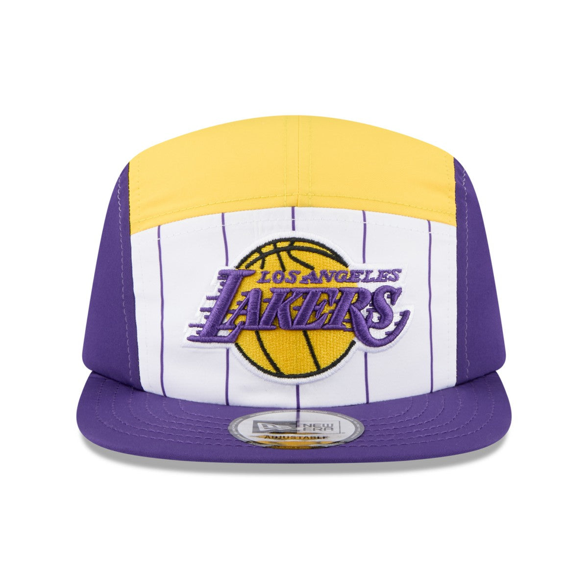 Los Angeles Lakers 2025 NBA Tip Off Camper Adjustable Hat White/Purple | New Era Lifestyle