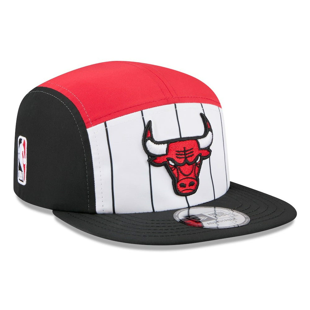 Chicago Bulls 2025 NBA Tip Off Camper Adjustable Hat White/Black | New Era Near Me