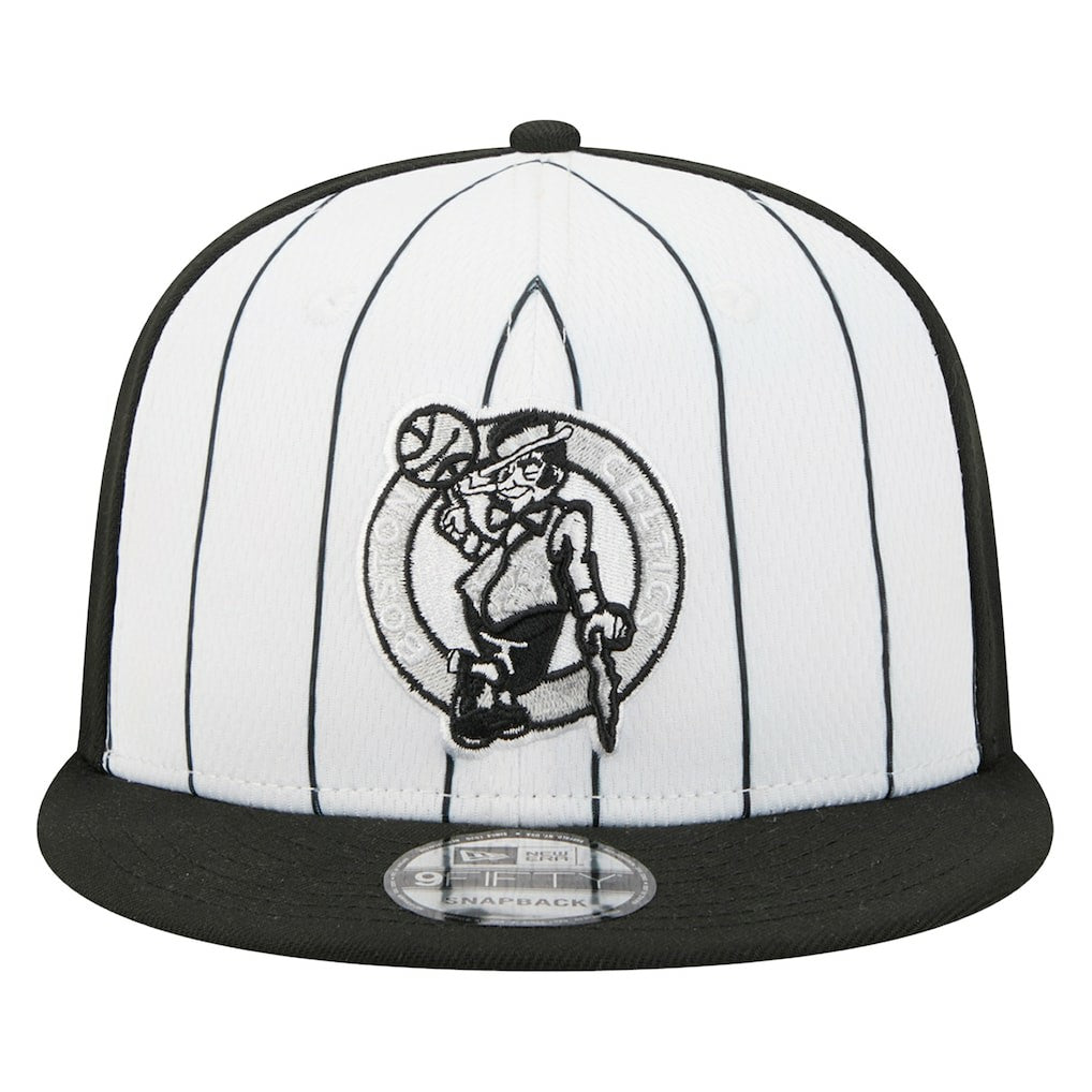 Boston Celtics 2025 NBA Tip Off 9FIFTY Snapback Hat White | New Era Lifestyle