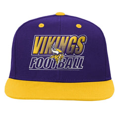 Minnesota Vikings Outerstuff Youth Team Gradient Deadstock Snapback Hat Purple