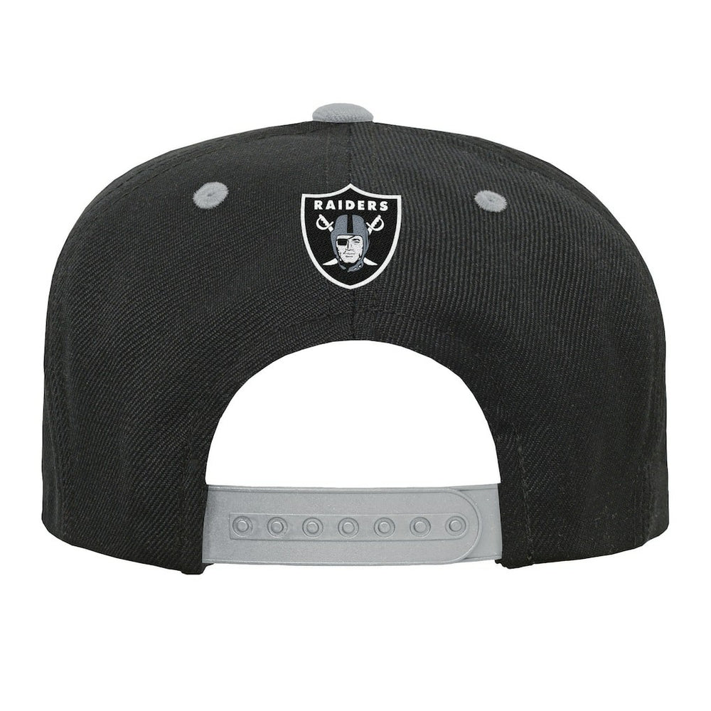 Las Vegas Raiders Outerstuff Youth Team Gradient Deadstock Snapback Hat Black