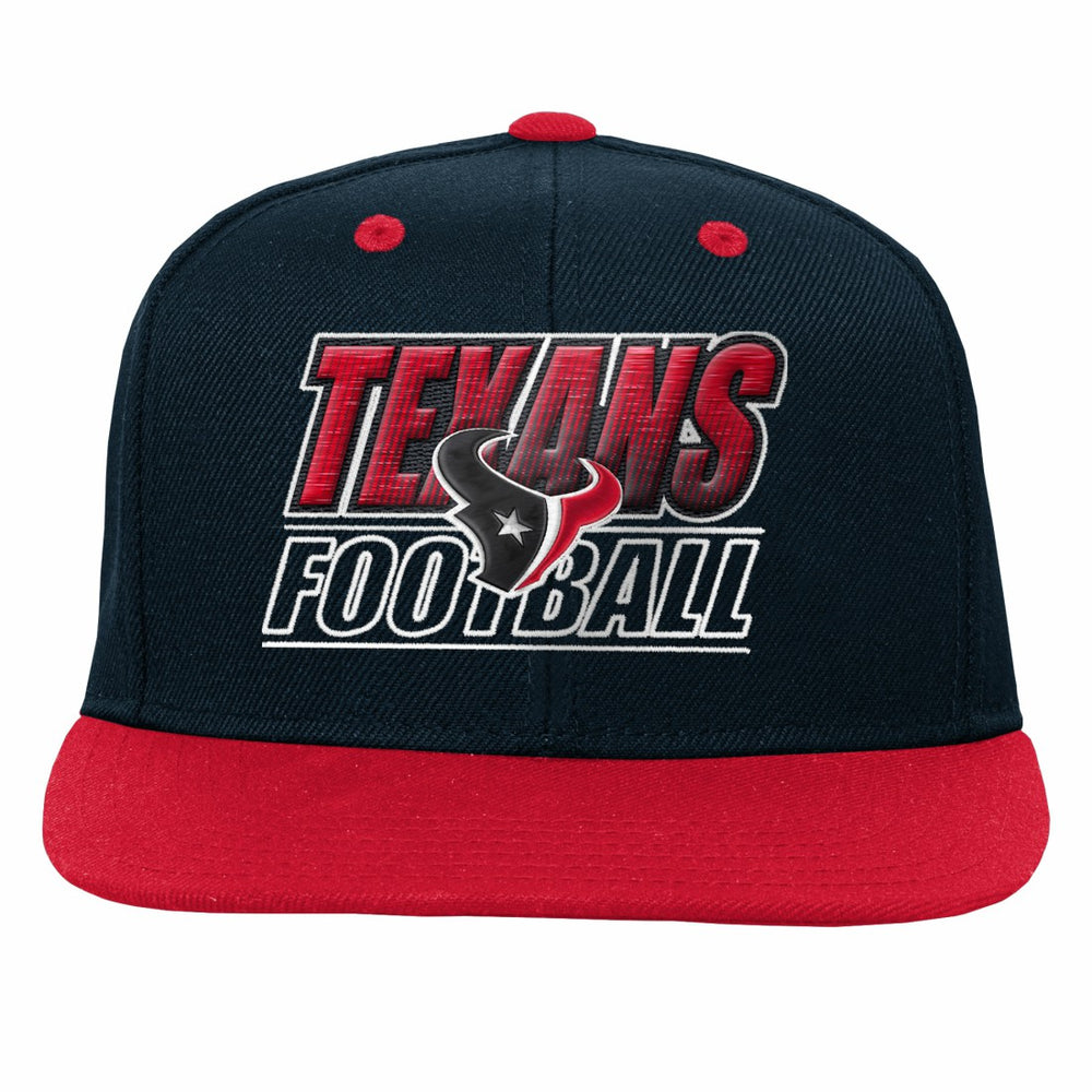 Houston Texans Outerstuff Youth Team Gradient Deadstock Snapback Hat Navy