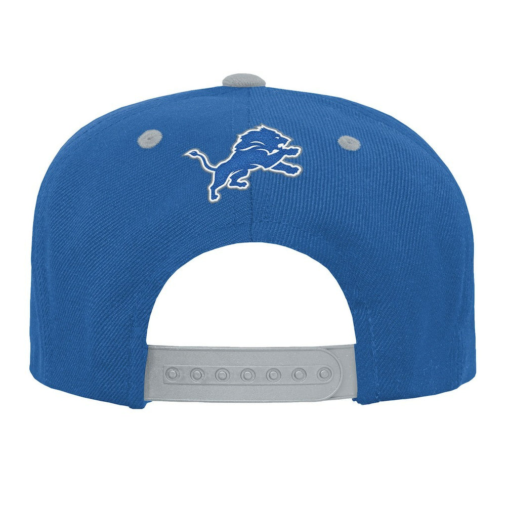 Detroit Lions Outerstuff Youth Team Gradient Deadstock Snapback Hat Blue