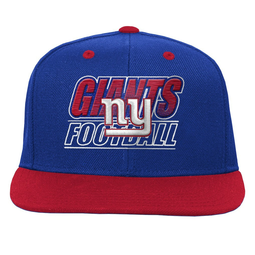 New York Giants Outerstuff Youth Team Gradient Deadstock Snapback Hat Royal