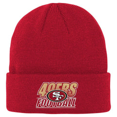 San Francisco 49ers Outerstuff Youth Team Gradient Cuffed Knit Hat Scarlet