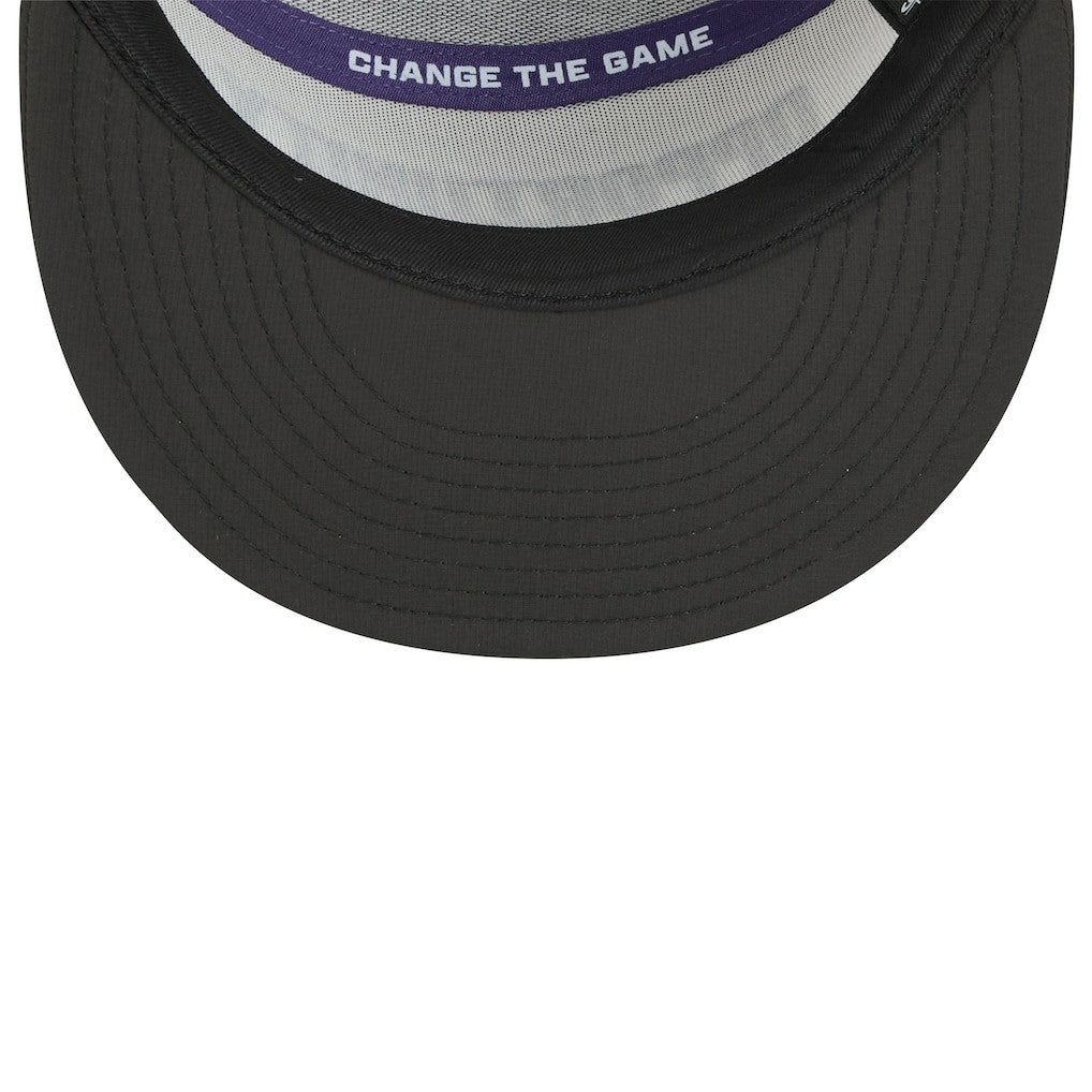 Baltimore Ravens New Era 2025 Inspire Change Split Panel 9FIFTY Snapback Hat White/Black