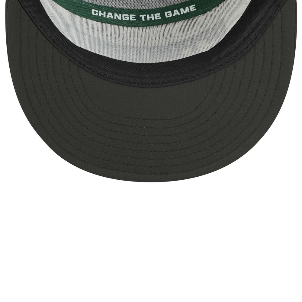 Green Bay Packers New Era 2025 Inspire Change Split Panel 9FIFTY Snapback Hat White/Black