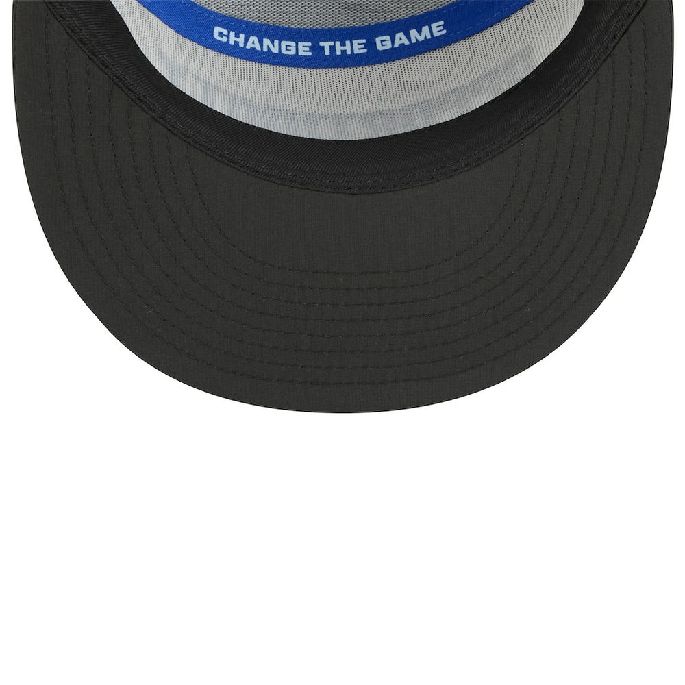 Los Angeles Rams New Era 2025 Inspire Change Split Panel 9FIFTY Snapback Hat White/Black