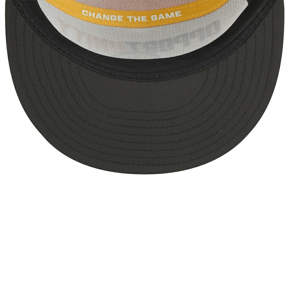 Pittsburgh Steelers New Era 2025 Inspire Change Split Panel 9FIFTY Snapback Hat White/Black