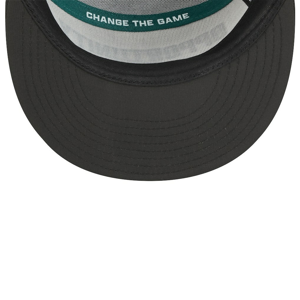Philadelphia Eagles New Era 2025 Inspire Change Split Panel 9FIFTY Snapback Hat White/Black