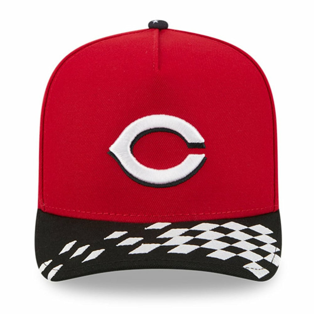 Cincinnati Reds New Era 2025 MLB Speedway Classic A-Frame 59FIFTY Fitted Hat - Red/Black - New Era on Sale