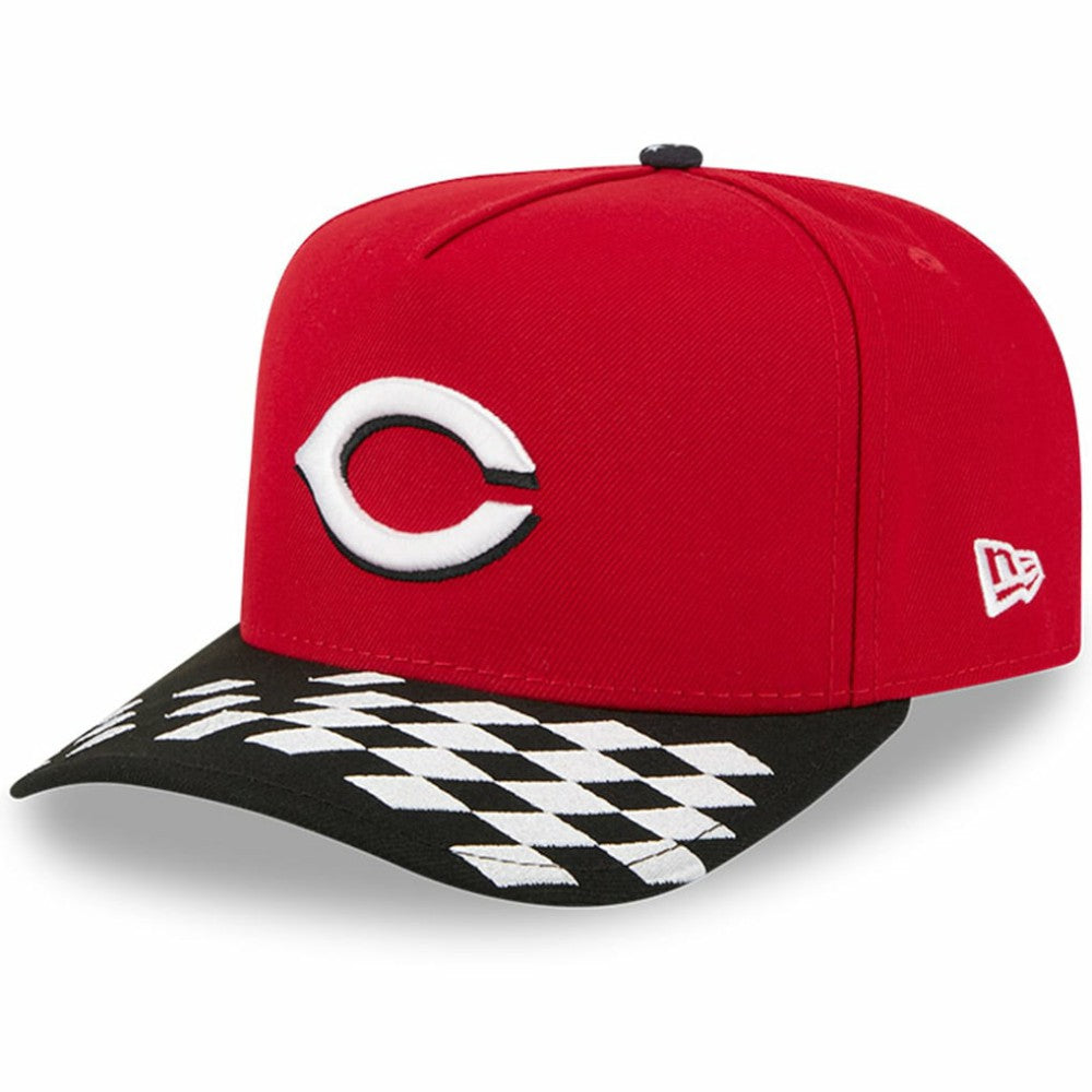 Cincinnati Reds New Era 2025 MLB Speedway Classic A-Frame 59FIFTY Fitted Hat - Red/Black - New Era on Sale