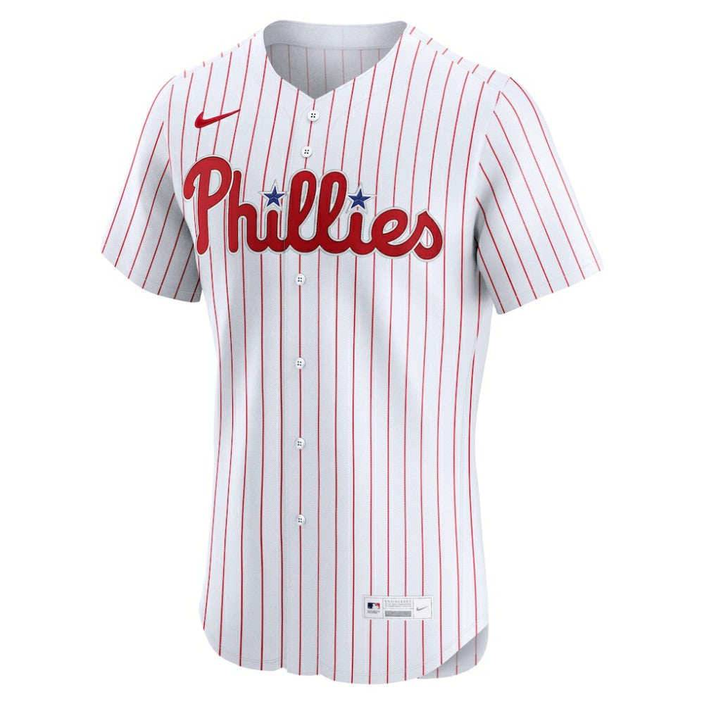 Philadelphia Phillies Nike Home Elite Custom Jersey - White - Nike Online