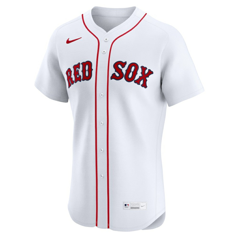 Boston Red Sox Nike Home Elite Custom Jersey - White - Nike Discount