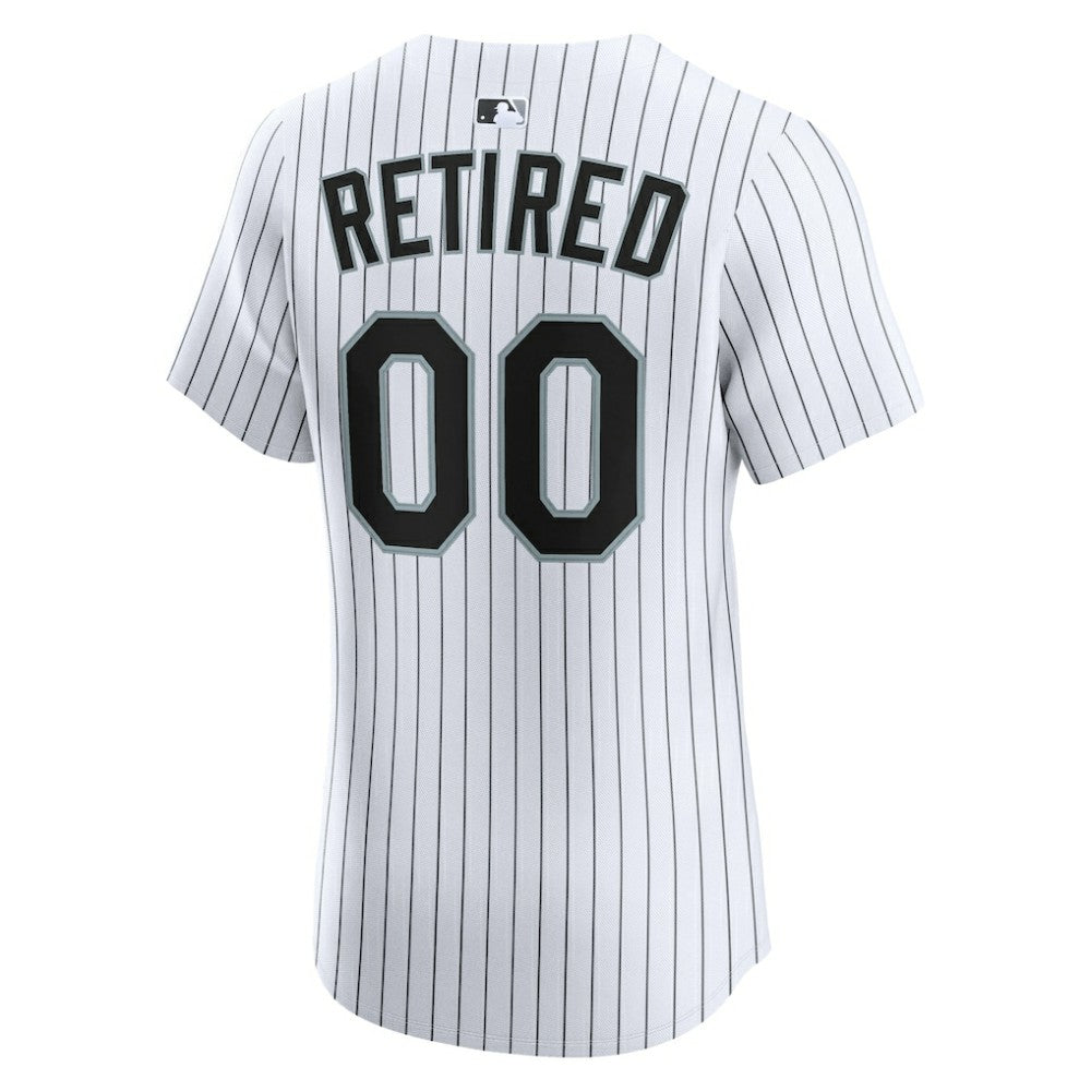 Chicago White Sox Nike  Home Elite Pick-A-Player Retired Roster Jersey - White - Nike Sale