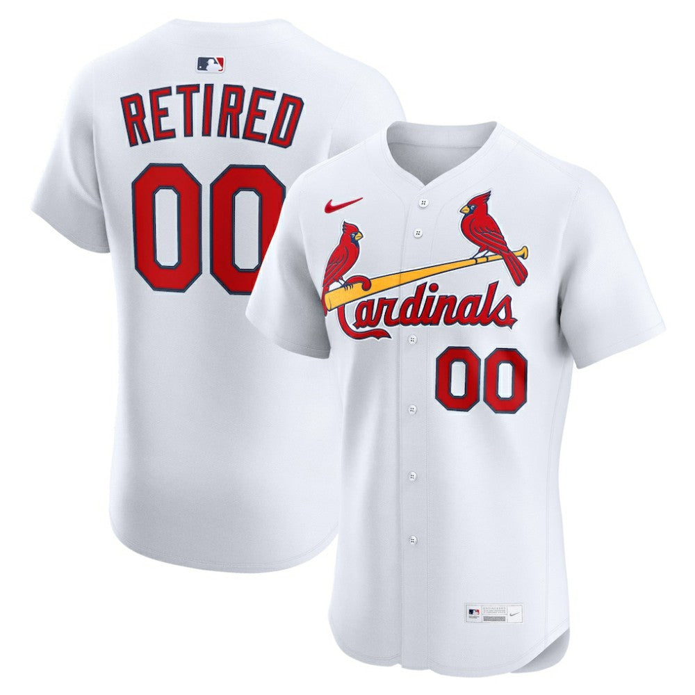 St. Louis Cardinals Nike  Home Elite Pick-A-Player Retired Roster Jersey - White - Nike Online